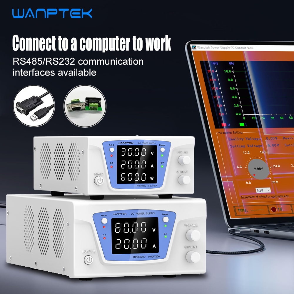 완프텍 RS485/RS232 실험실용 프로그래밍 가능  - Programmable Dc Power Supply 60V 10A 리뷰 및 가격