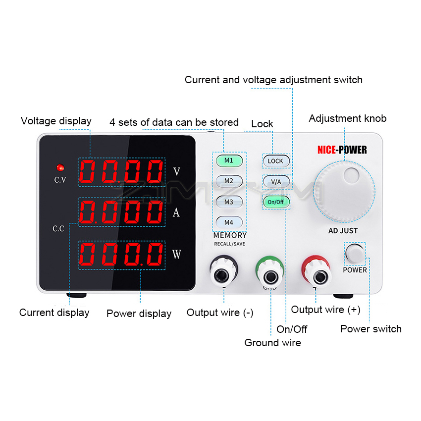 실험실 프로그래밍 가능 조정 전원 공급 장치 찾기 30 - High Precision Adjustable Lab Power Supply 120V 3A 리뷰 및 가격